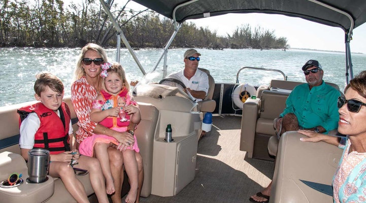 “Lil’ Beans” Luxury Pontoon