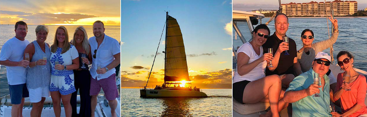 Champagne Sunset Catamaran Cruise