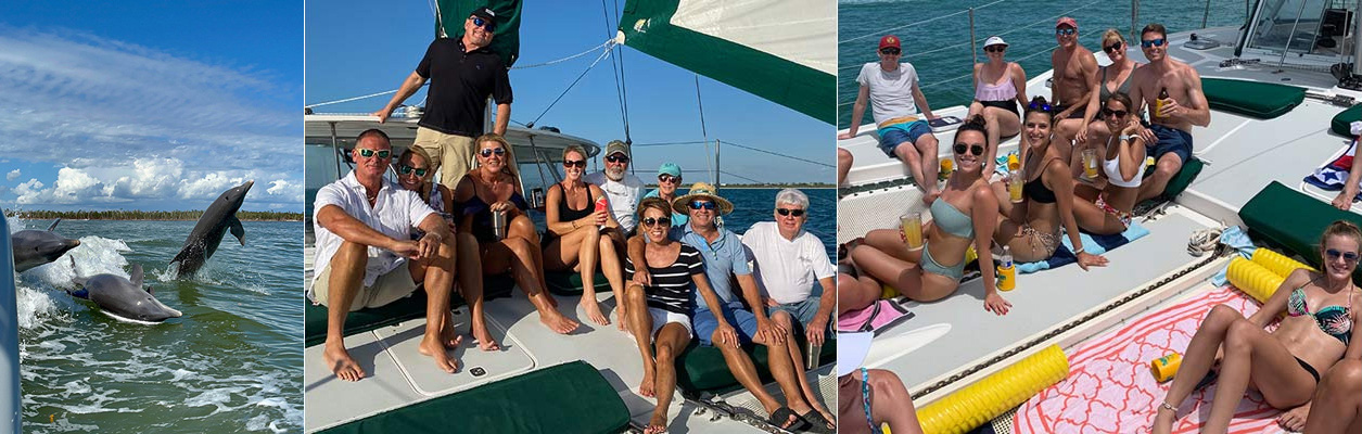 Private Day-Sail or Sunset Catamaran Cruise