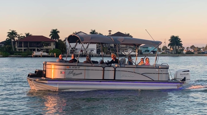 “Lil’ Beans” Luxury Pontoon
