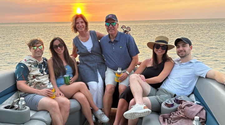 “Lil’ Beans” Luxury Pontoon